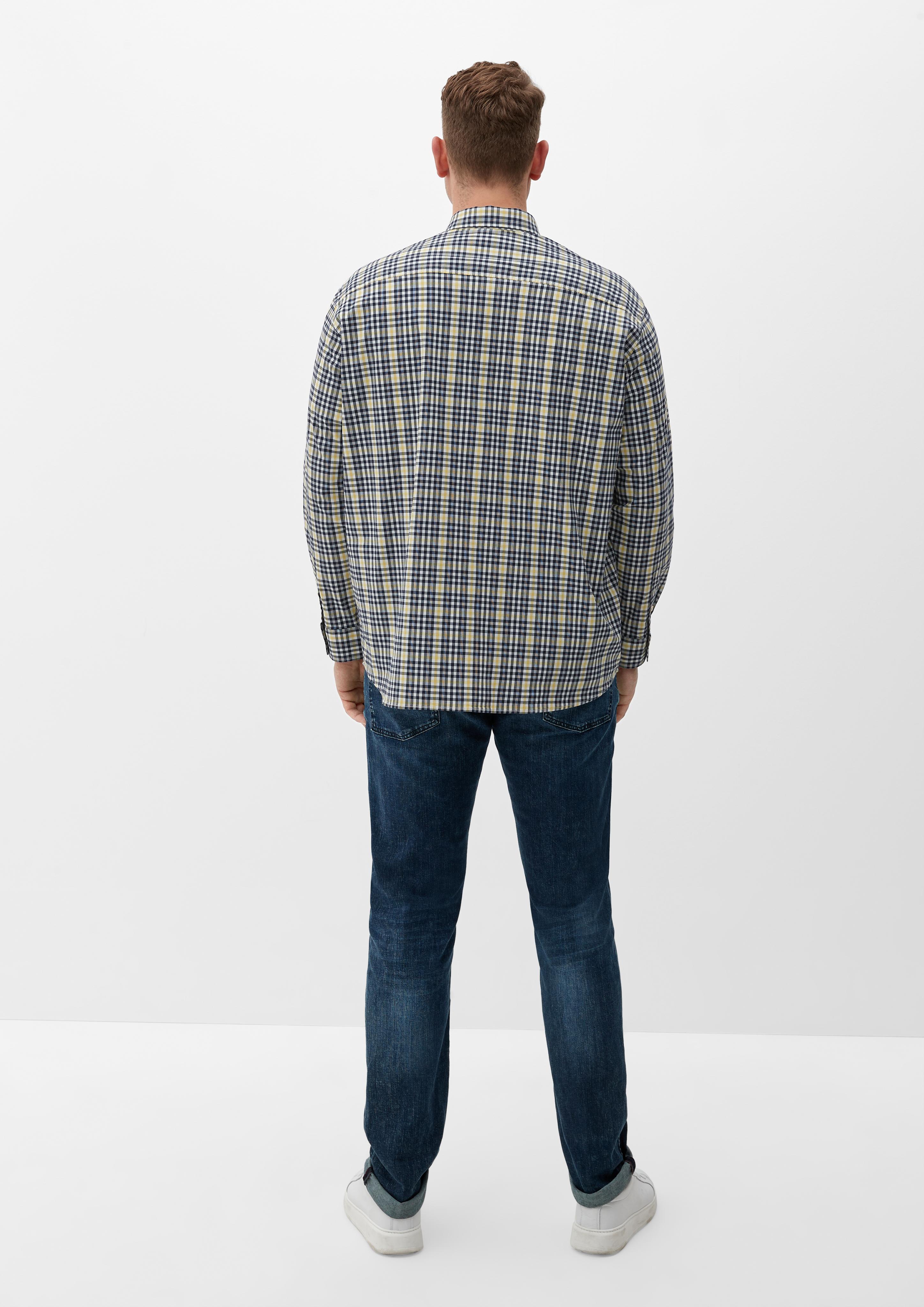 Slim: Hemd mit Button Down-Kragen  2124748-59N2