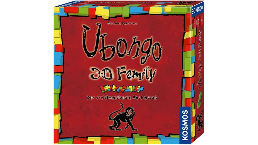 KOSMOS -  Ubongo 3-D Family - Der dreidimensionale Knobelspaß