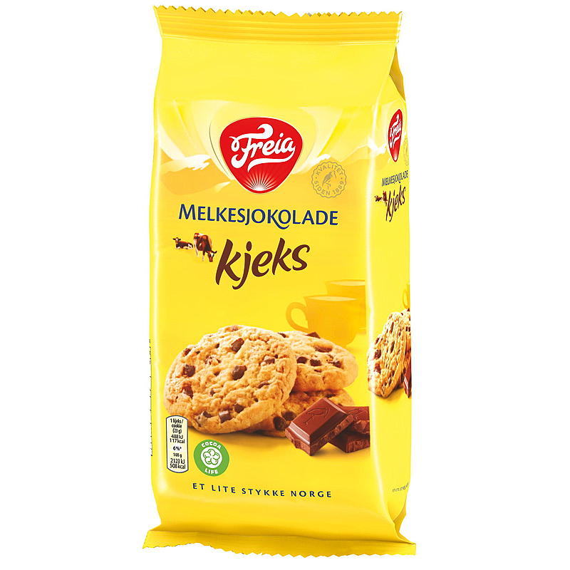 Freia Kjeks 184 g Melkesjokolade, Freia