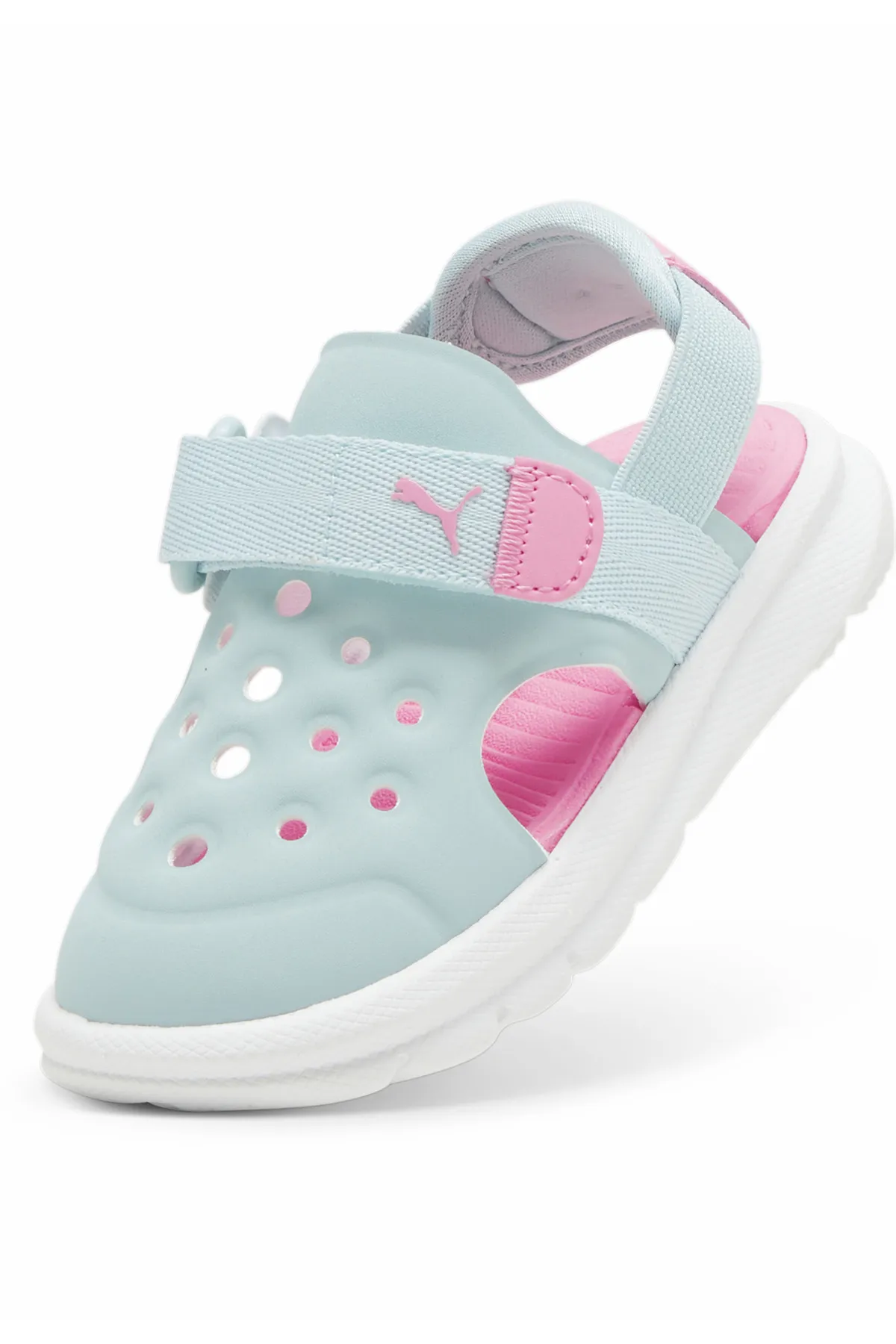 Puma  Sandalette - Blau - Flacher Absatz