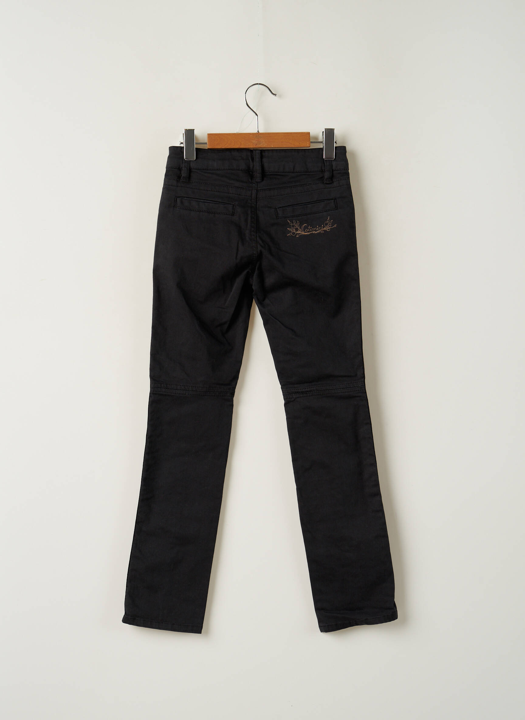 Catimini Pantalons Droits Fille couleur noir