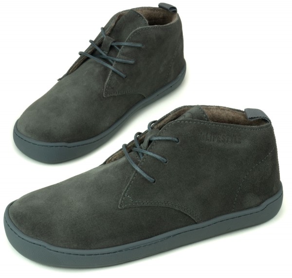 bLifestyle |a ~ classicStyle MidCut Schnürer Warm ~ Dunkelgrau