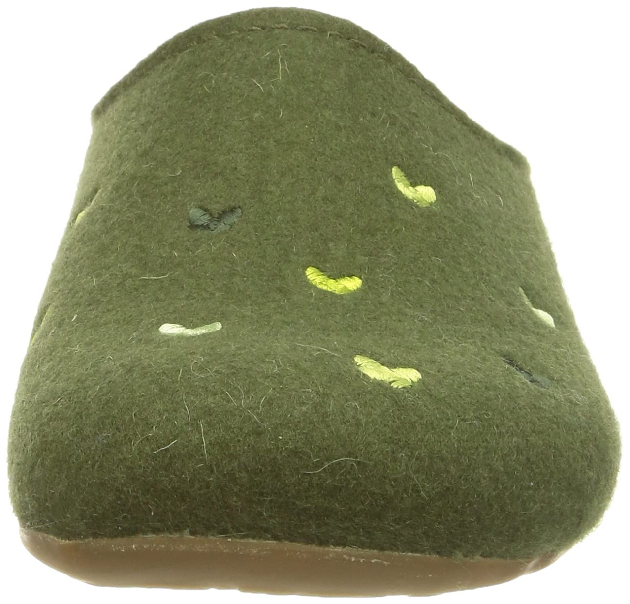 HAFLINGER Hausschuhe khaki