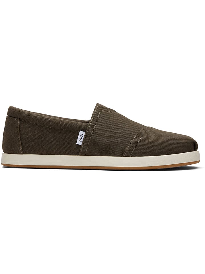TOMS Slipper in Khaki günstig kaufen