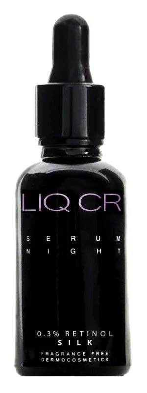 „Liq Cr“ naktinis serumas su 0,3 % retinolio šilku