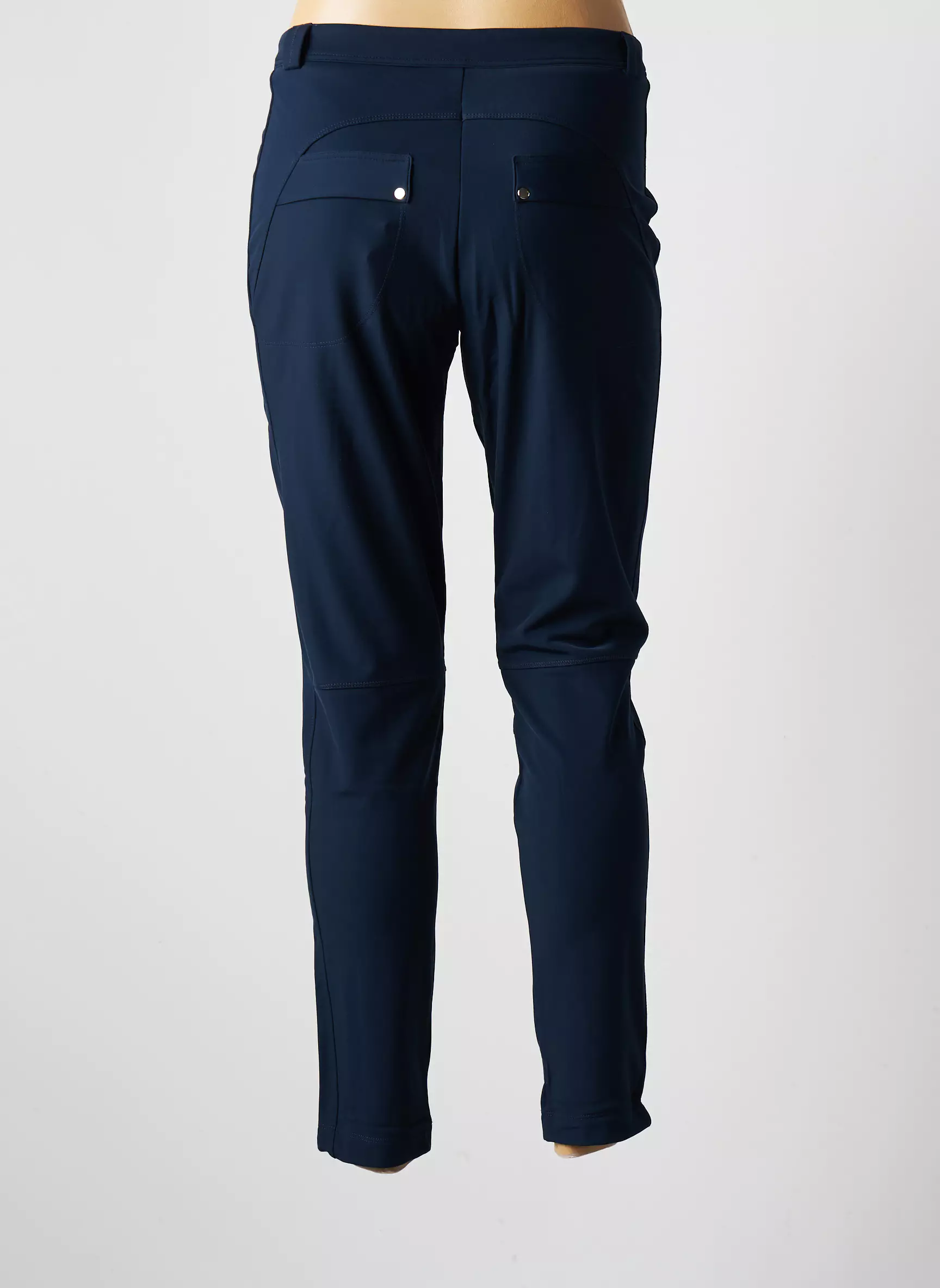 Platine Collection Pantalons Slim Femme couleur bleu