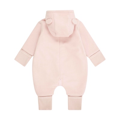 Strampler langarm, rosa für Mädchen