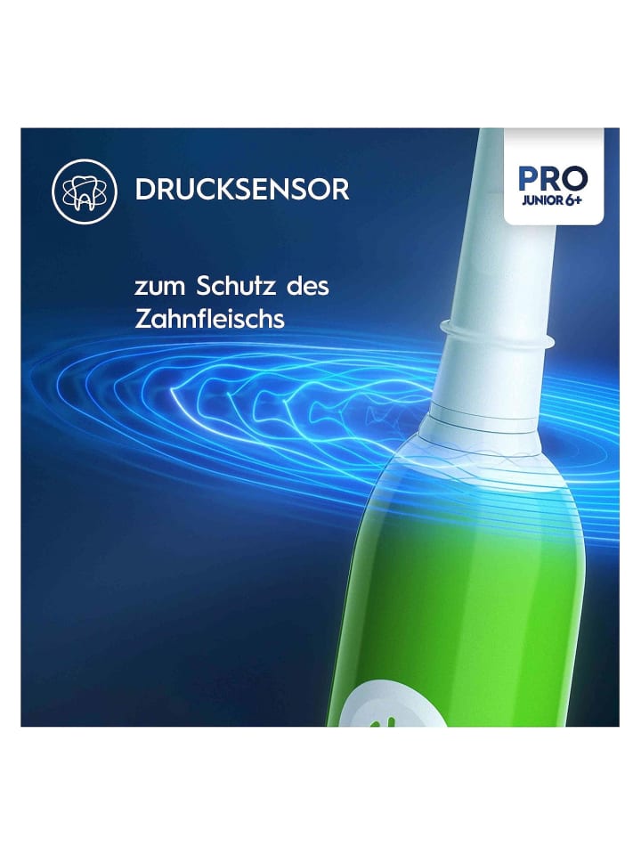 Oral-B Zahnbürste Pro Junior Green in Grün günstig kaufen onesize