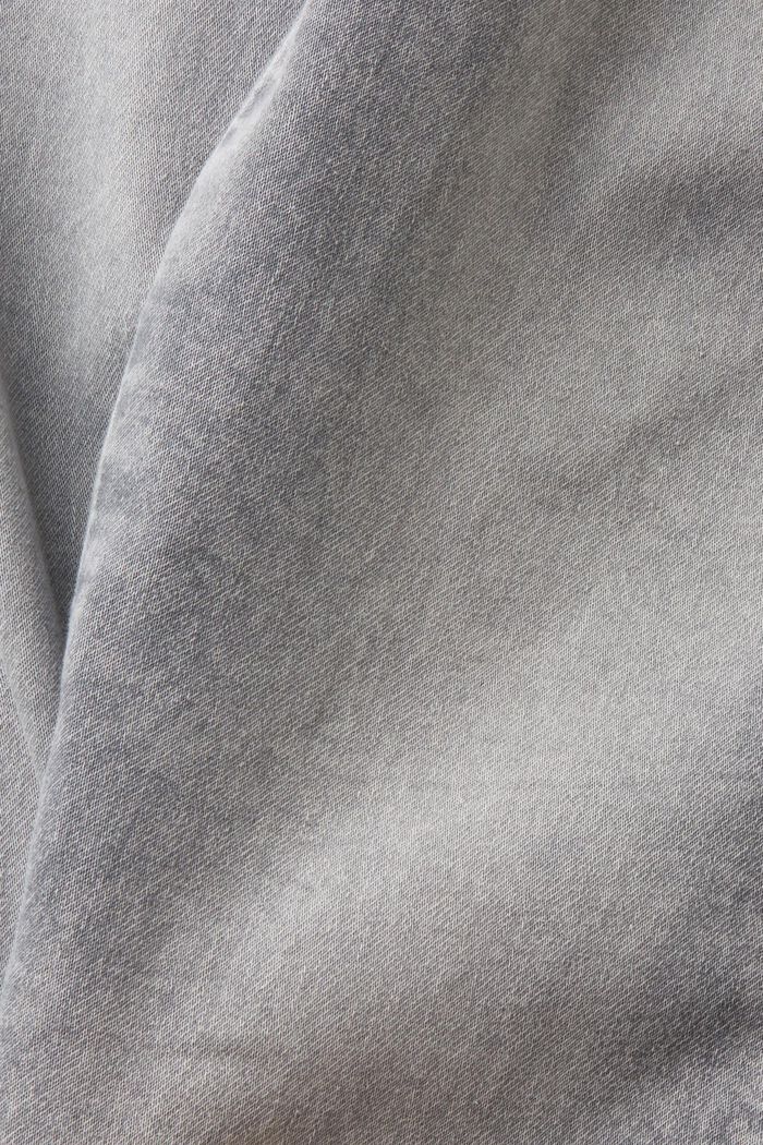 Boyfriend-Jeans mit Kordelzugbund