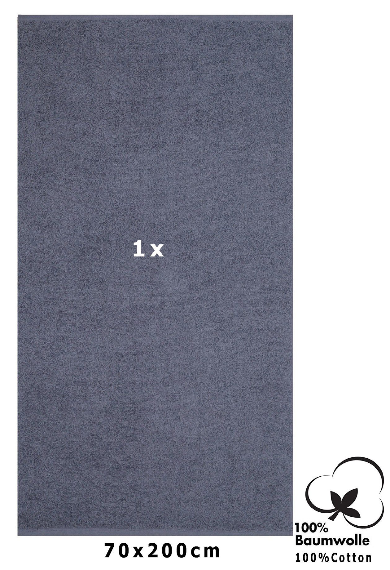 Betz Saunatuch Saunatuch groß XXL Berlin Größe 70 x 200 cm 100% Baumwolle, 100% Baumwolle