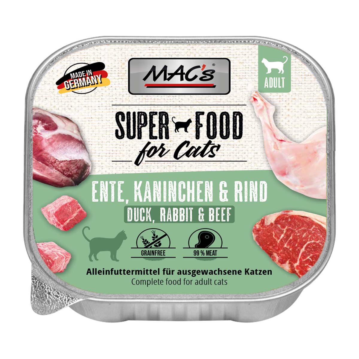 MAC's Cat Ente, Kaninchen und Rind günstig kaufen