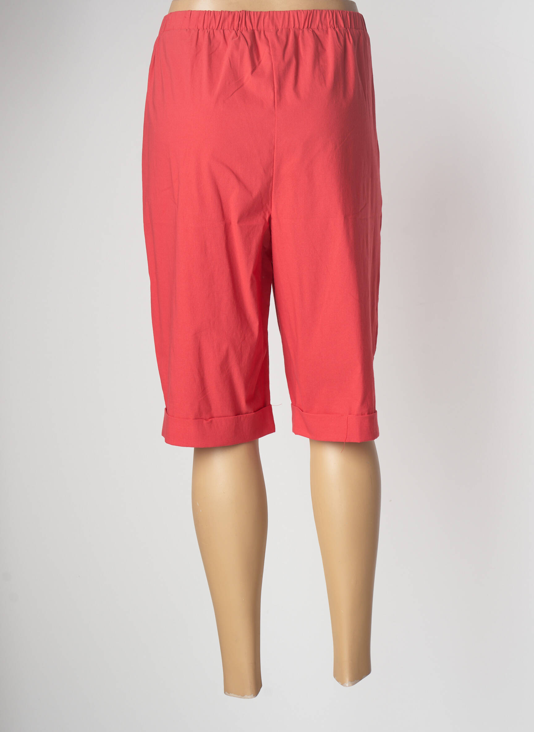 Franck Anna Bermudas Femme couleur rouge