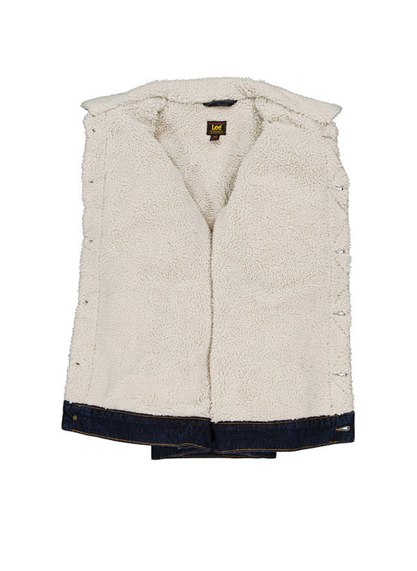 Lee, Jeansjacke, Baumwolle warmgefüttert, blau