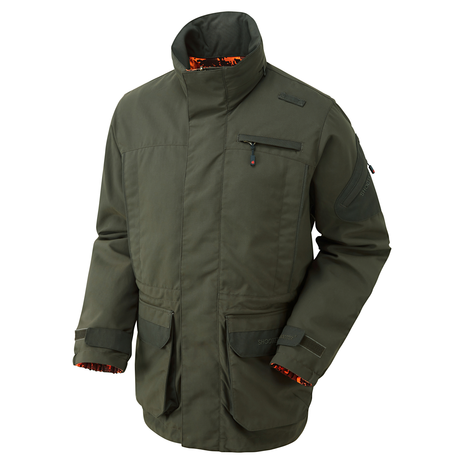 Shooterking Herren Wendejacke Hardwoods Digitex