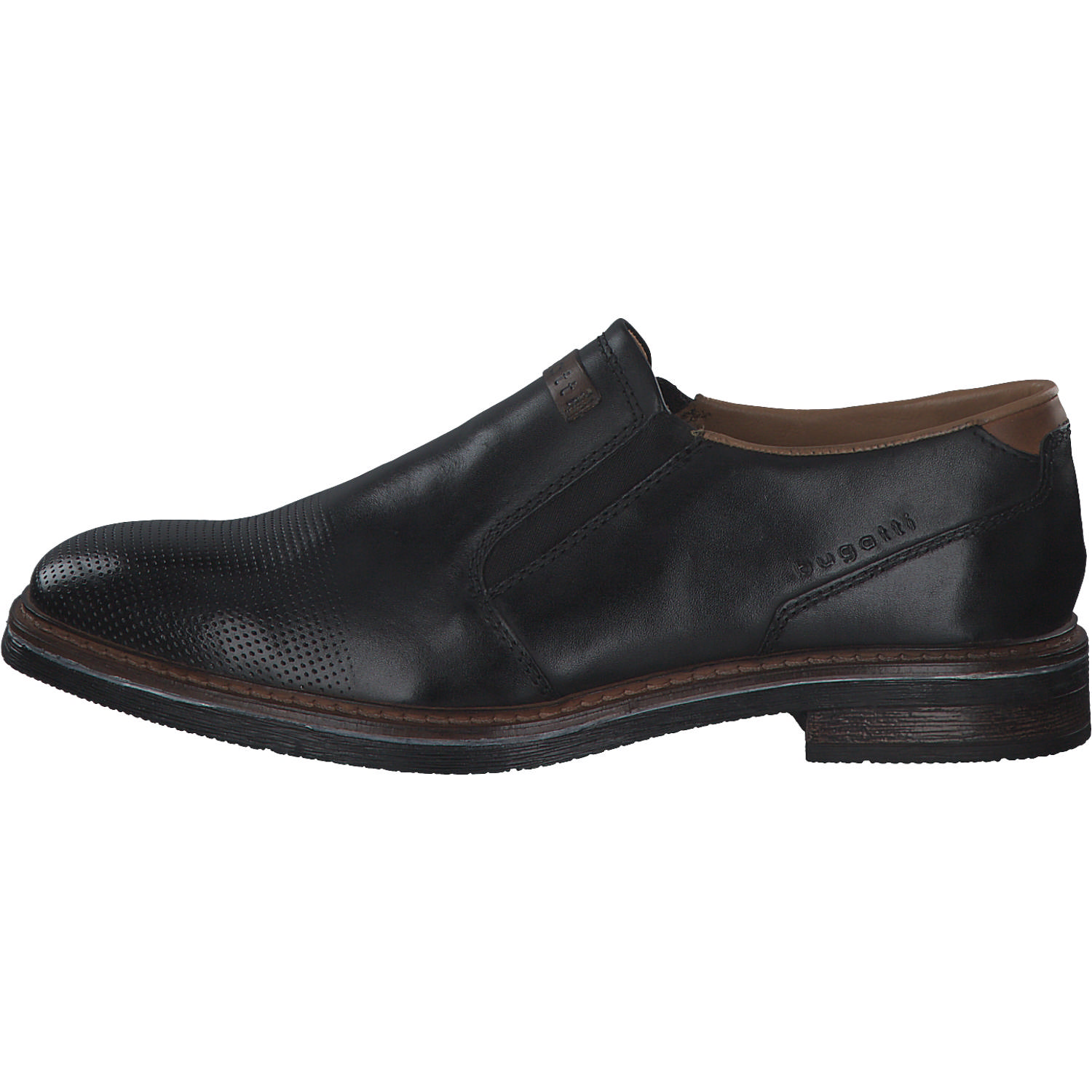 Bugatti Maik Exco AES60, Klassische Slipper, Herren, black