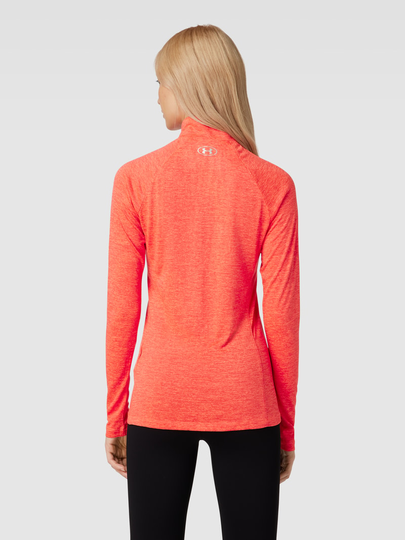Longsleeve mit Label-Print in hellrot