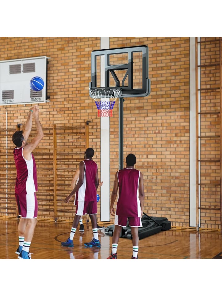 COSTWAY Basketballständer 170-305cm in Schwarz günstig kaufen onesize