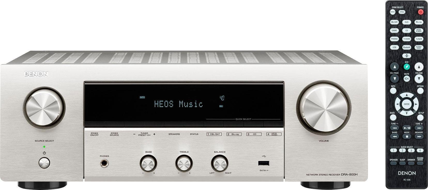 Denon DRA-800H 2 Stereo-Netzwerk-Receiver (Bluetooth, WLAN)
