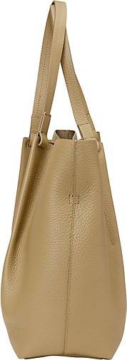 Marc O'Polo Shopper aus genarbtem Rindsleder