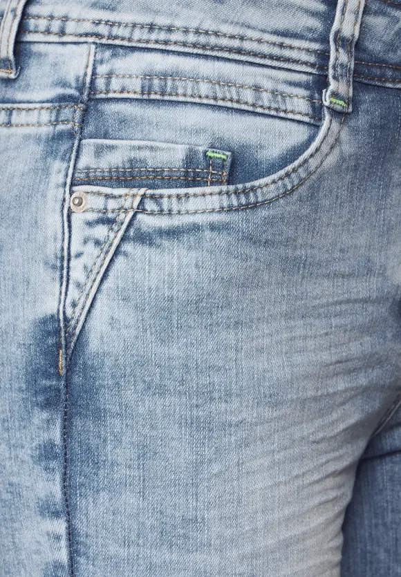 CECIL Slim Fit Jeans in 3/4
