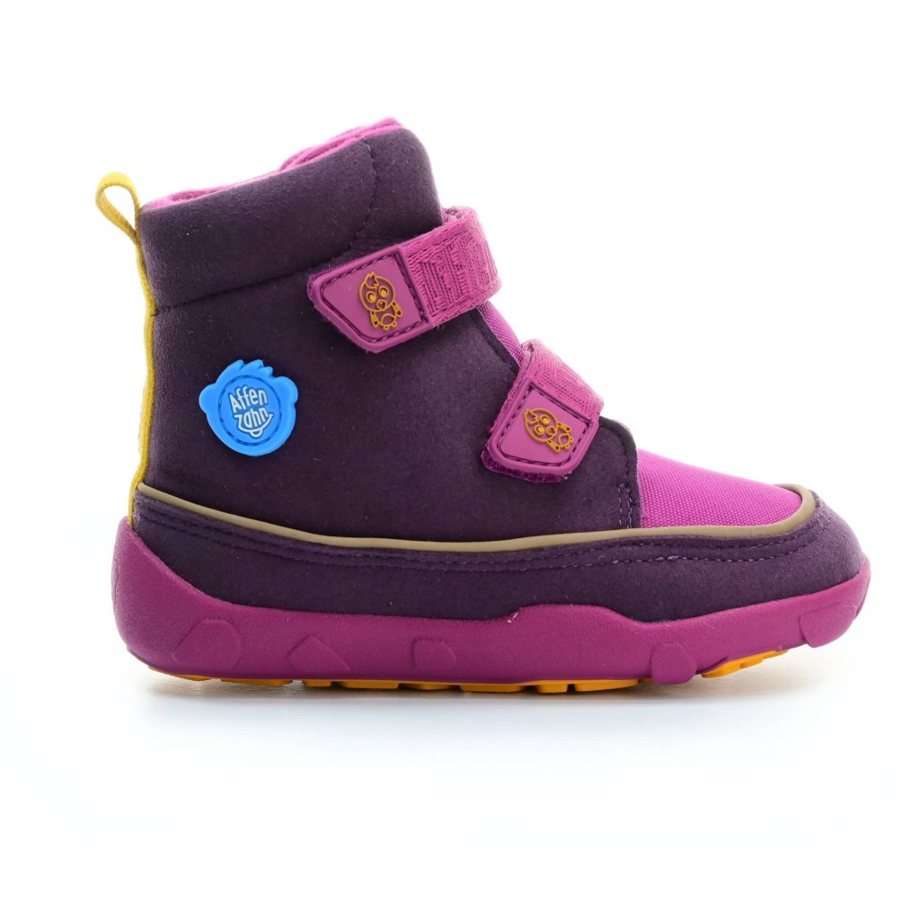Affenzahn Winterstiefel Vegan Comfy Vogel mit Membran Klett