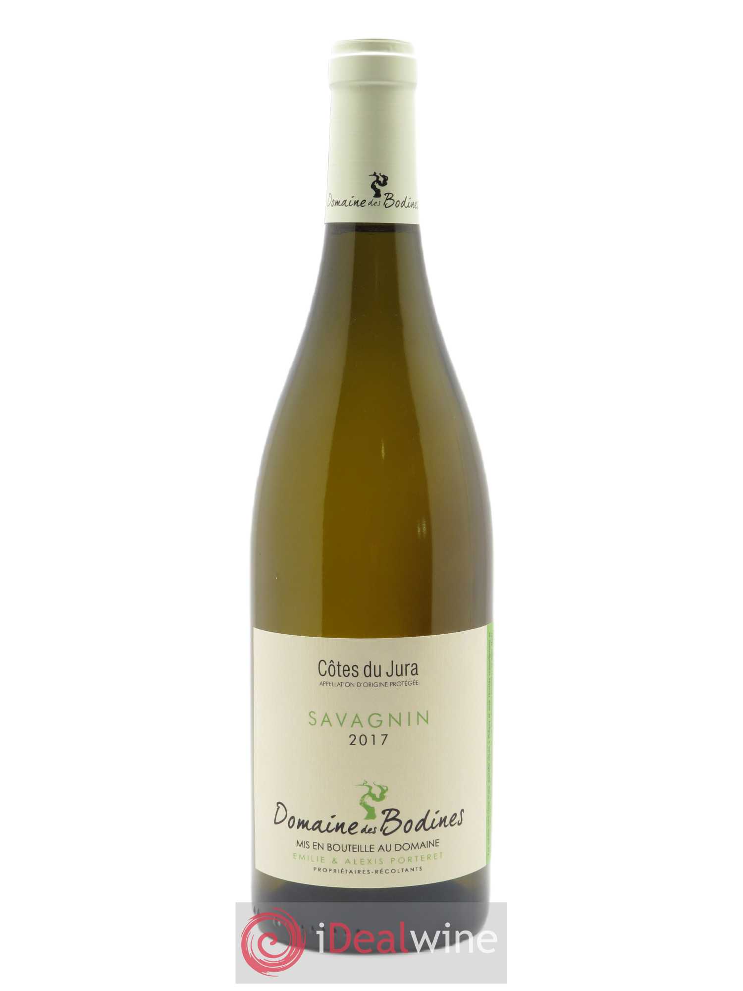 Arbois Savagnin Domaine des Bodines  2017 - Lot de 1 Bouteille