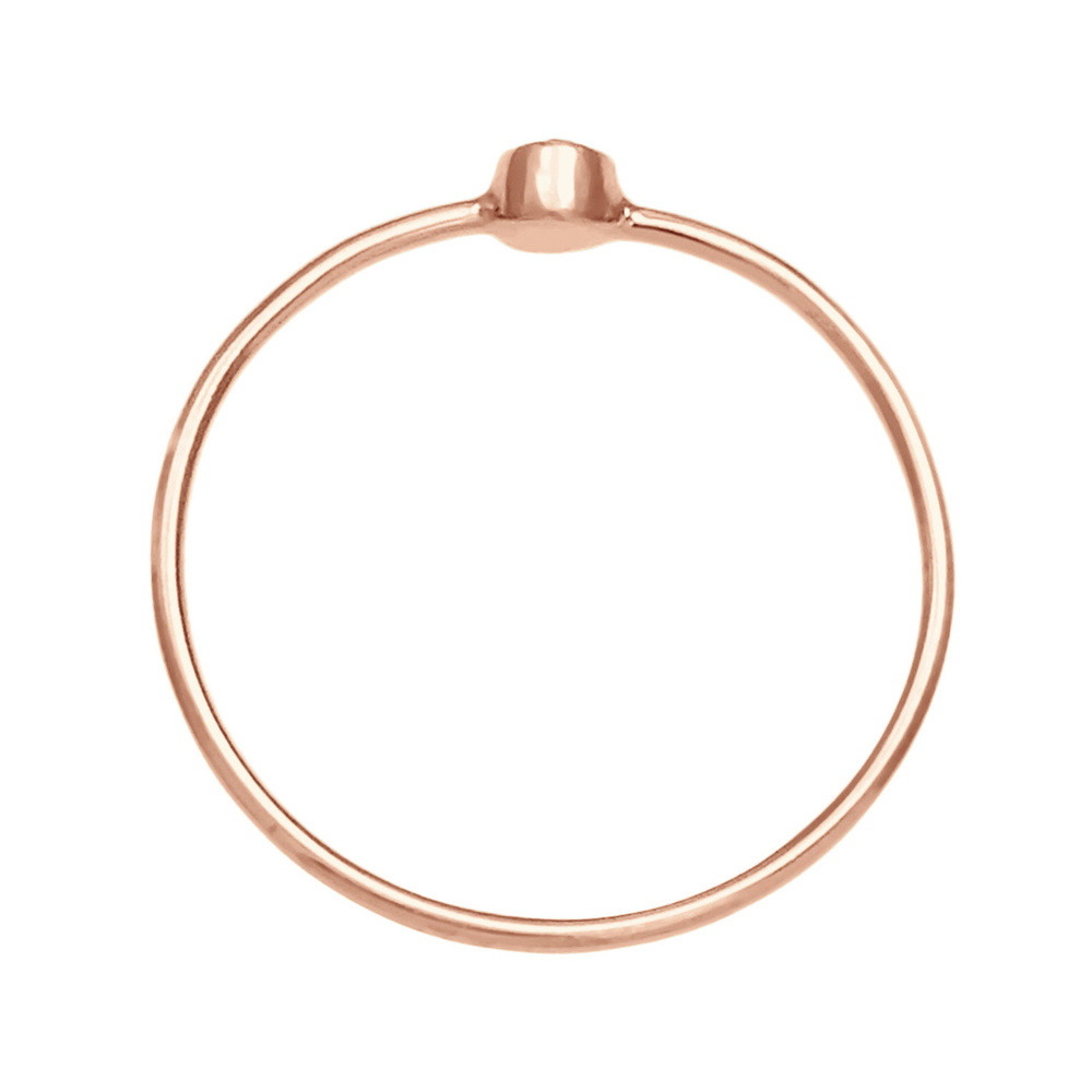 Elli Elli Bague Femmes Empilage Minimaliste Filigrane avec Cristal en Argent Sterling  Bague
