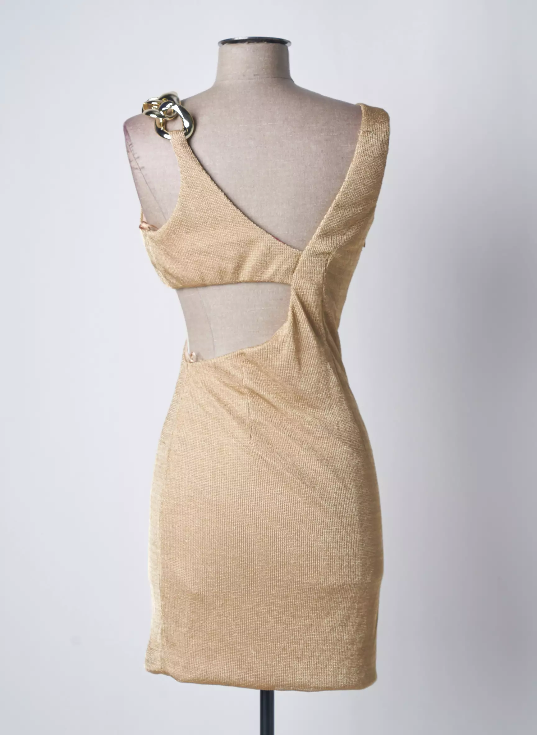 La Semaine Robes Courtes Femme couleur beige