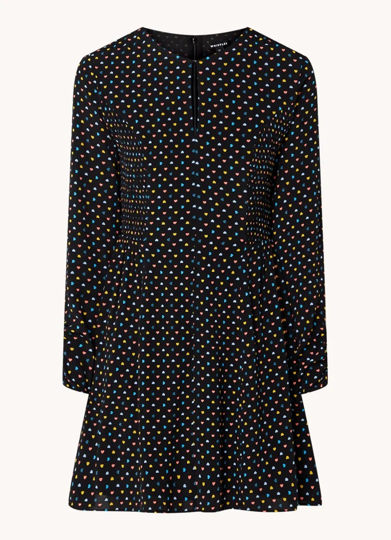 Rochie-tunică scurtă cu buline Whistles