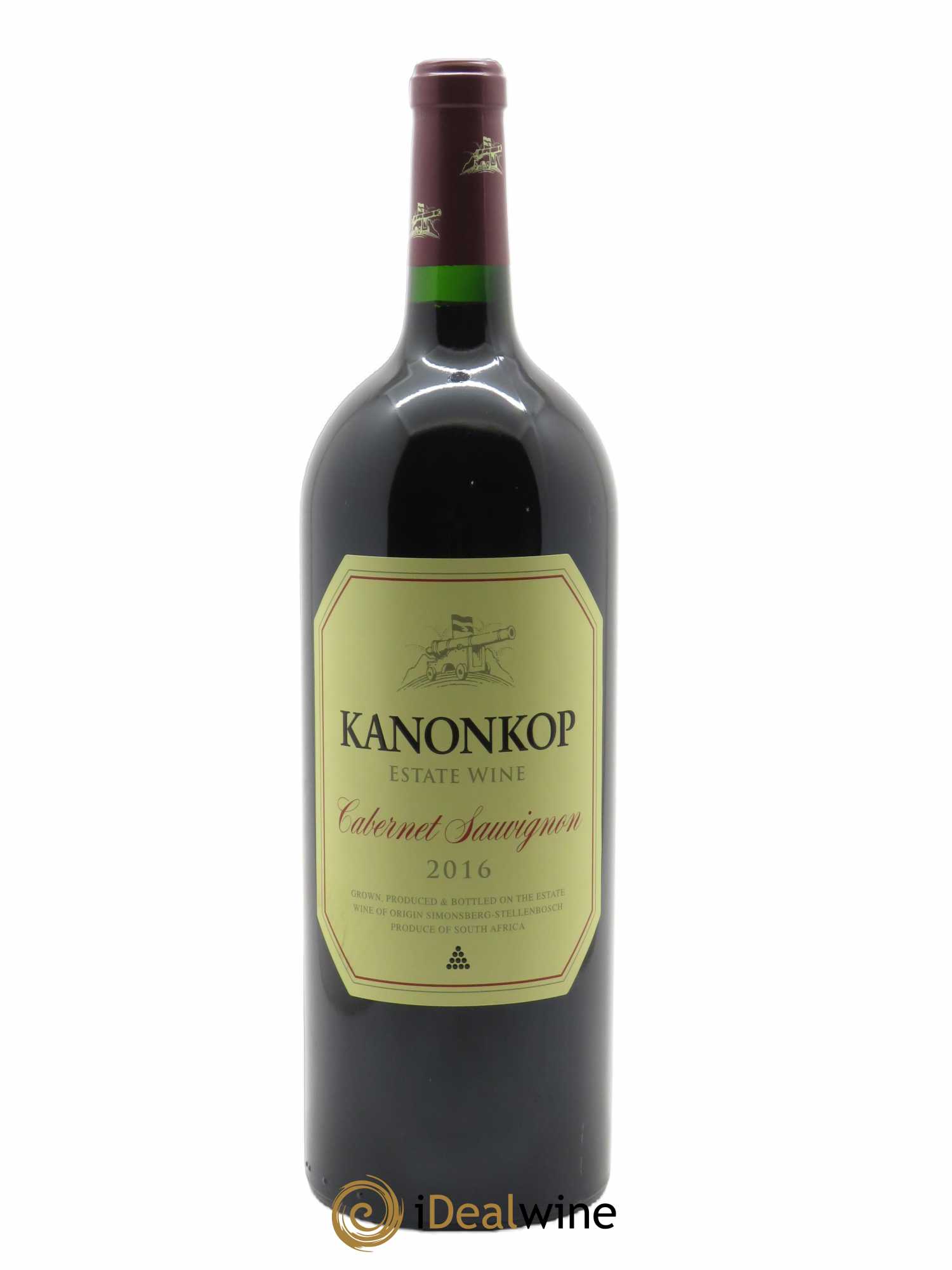 Stellenbosch Kanonkop Cabernet Sauvignon  2016 - Lot de 1 Magnum