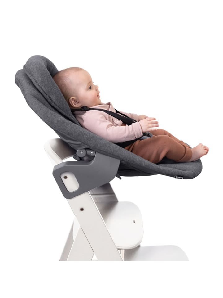 Hauck Beta Plus White 5-tlg. Newborn Set - Hochstuhl   2in1 in weiss,grau günstig kaufen onesize