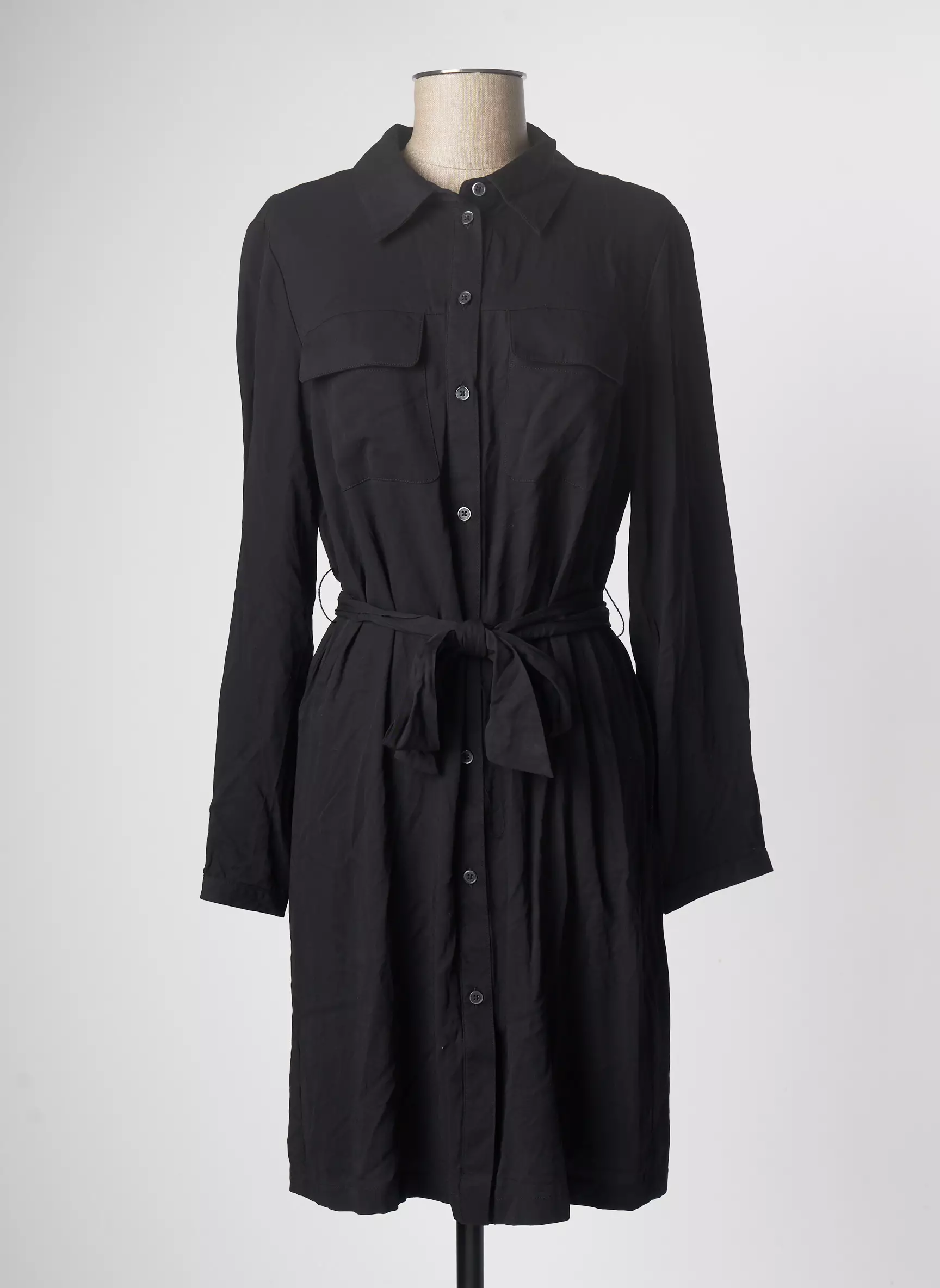 Vila Robes Mi Longues Femme couleur noir