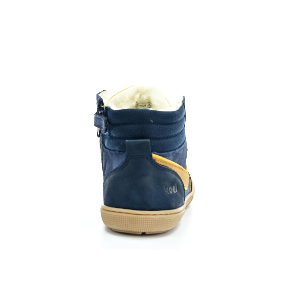 Koel Danish Nappa Wool Blue AD Winterbarfußschuhe