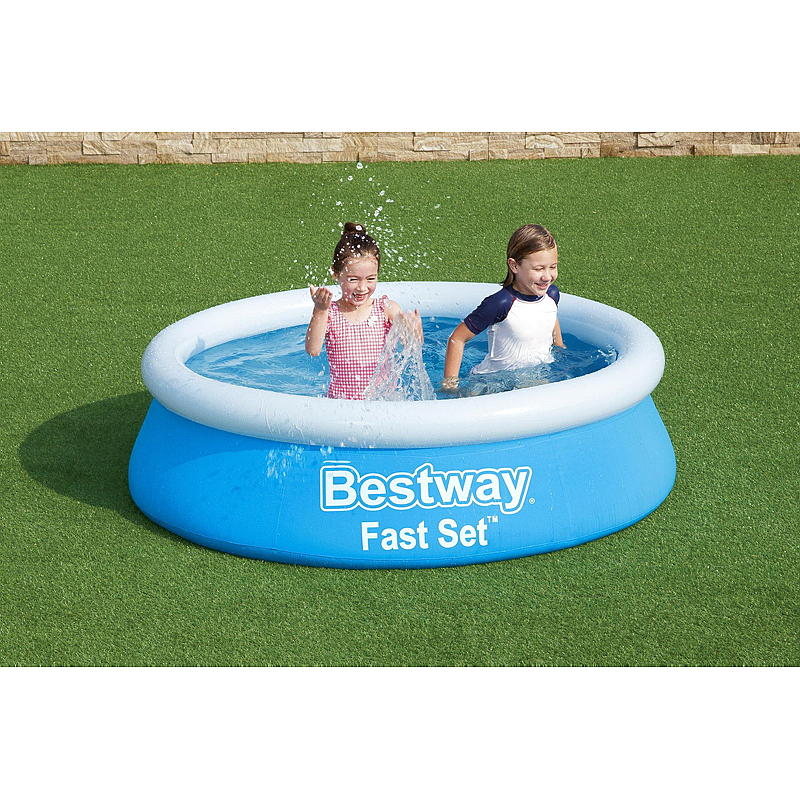 Bestway Badebasseng Rundt, 183 cm, 940 l, Bestway