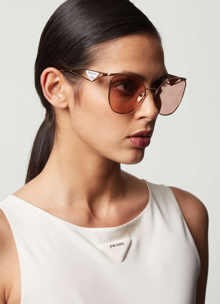 Prada Prada *PR 50ZS GLD SHN PNK M