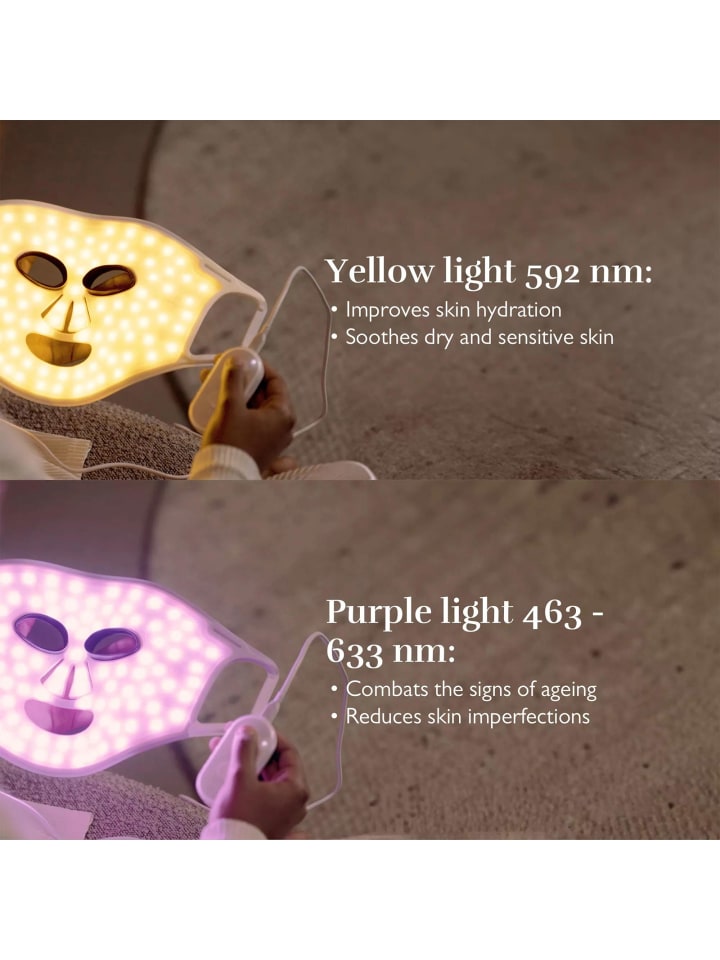 Silk'n FLM100PE1001 LED Face Mask Gesichtsmaske in Weiß günstig kaufen onesize