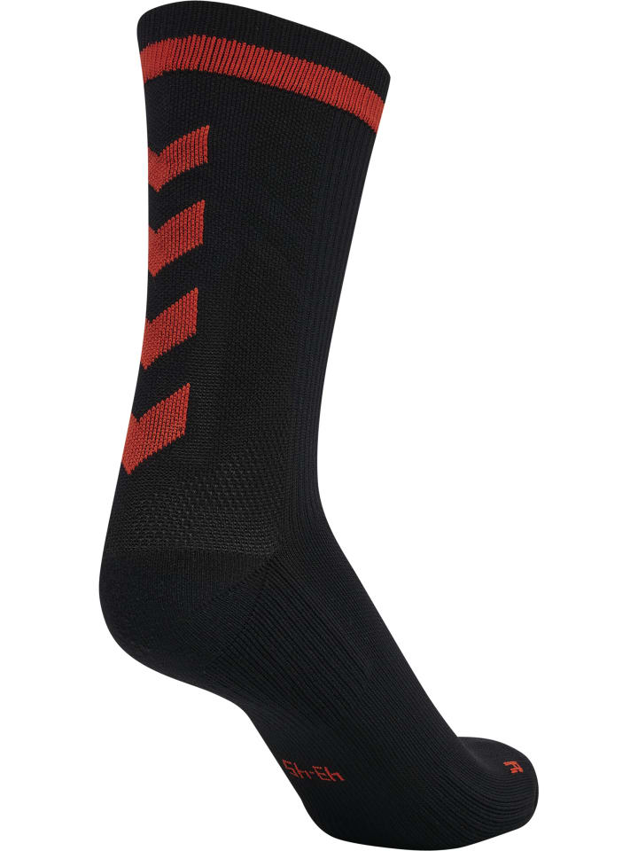Hummel Hummel Low Socken Elite Indoor Erwachsene in BLACK/CHERRY TOMATO günstig kaufen