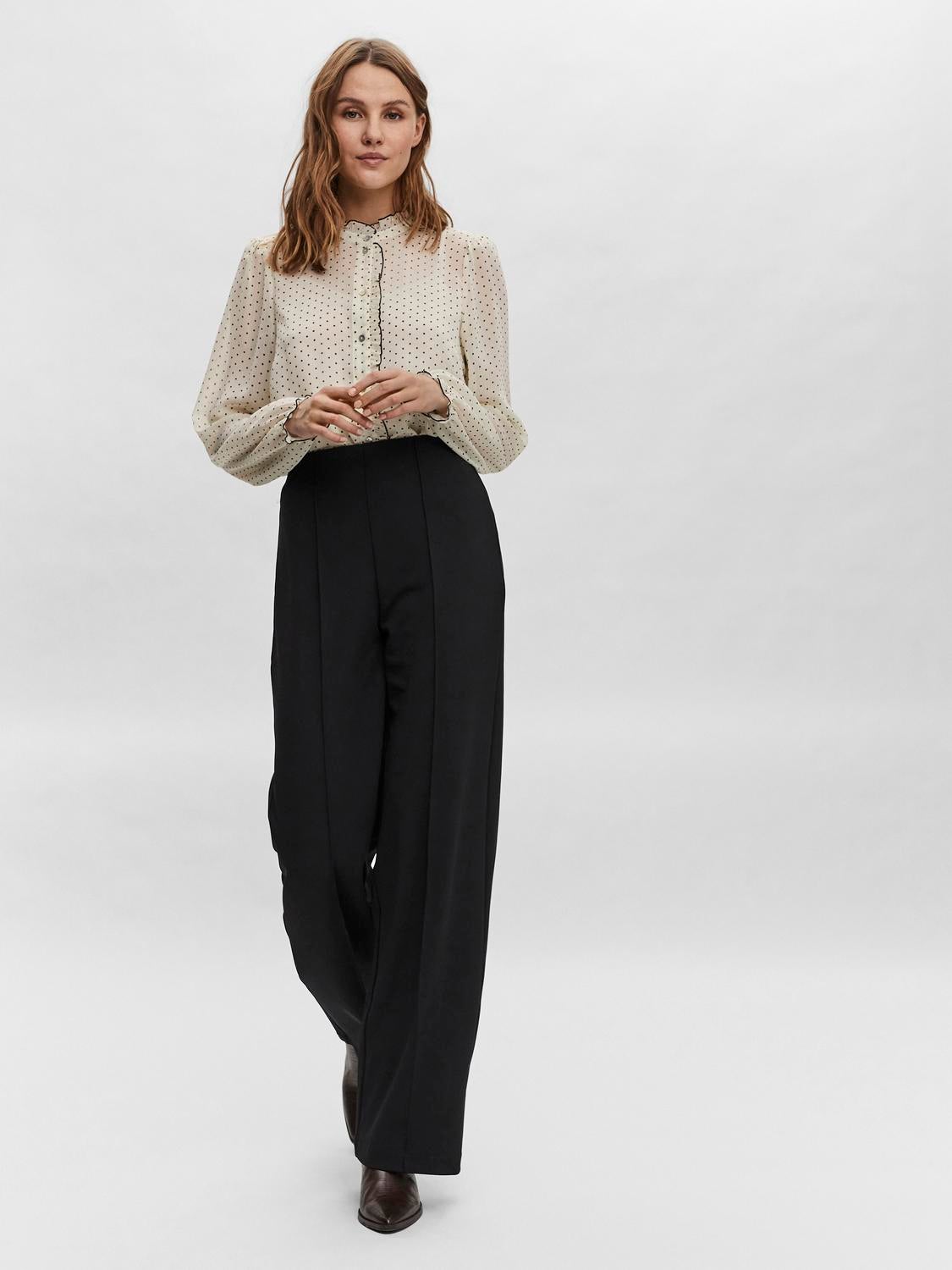 VMBECKY Hohe Taille Hose