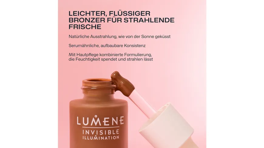Lumene Invisible Illumination Liquid Bronzer 15 ml Deep Glow