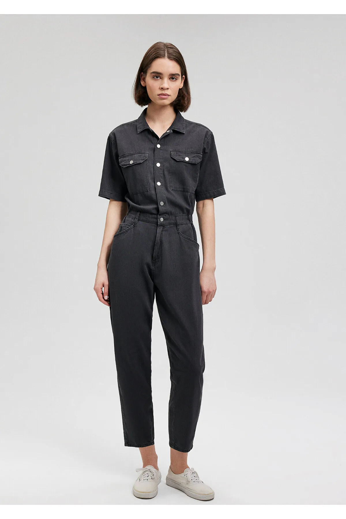 Mavi  Doria Icon Grauer Jeans-Overall 101265-35283