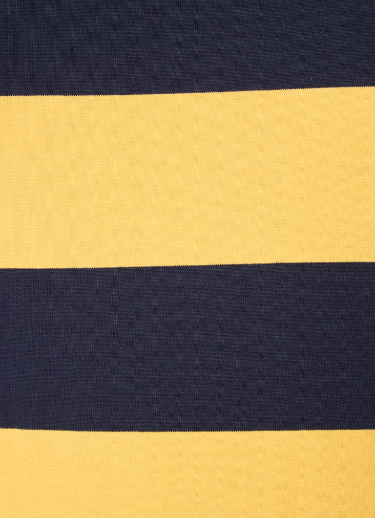 Tricou polo Gant cu croială clasică, dungi și logo.