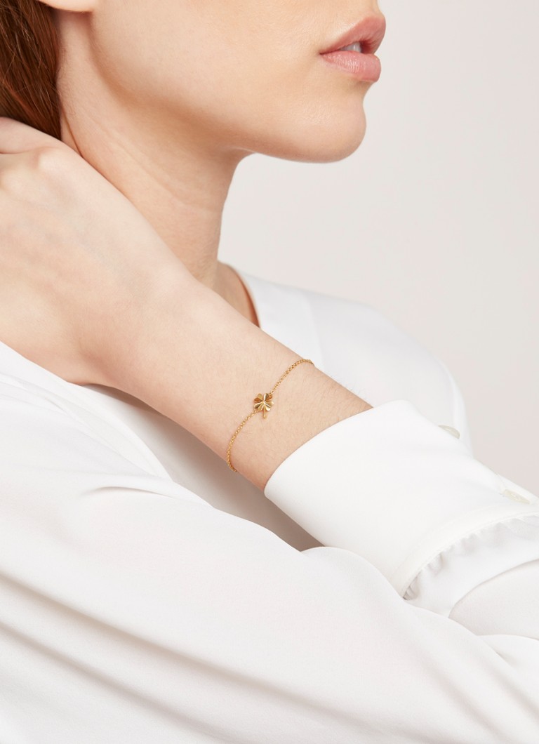 Pernille Corydon Clover bracelet gold plated