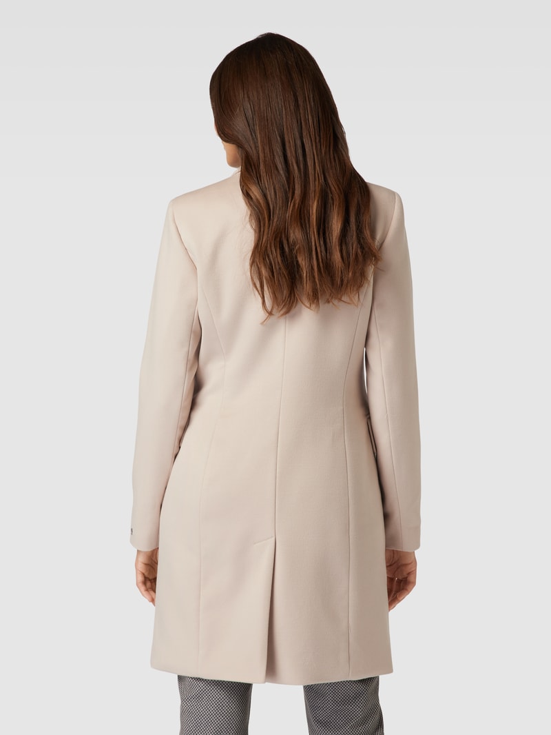 Mantel mit Pattentaschen in offwhite