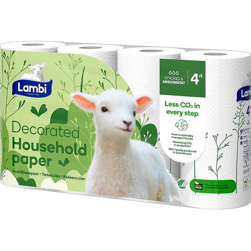 Lambi Tørkerull Lambi 4-pk Decor