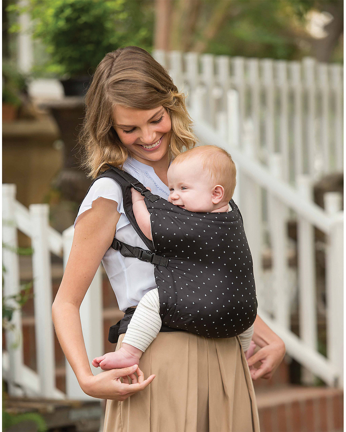 Babytrage Zip Travel, schwarz