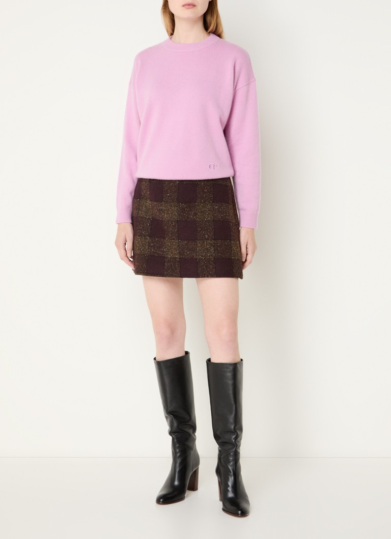 Maglione in cashmere a maglia fine Claudie Pierlot Madi