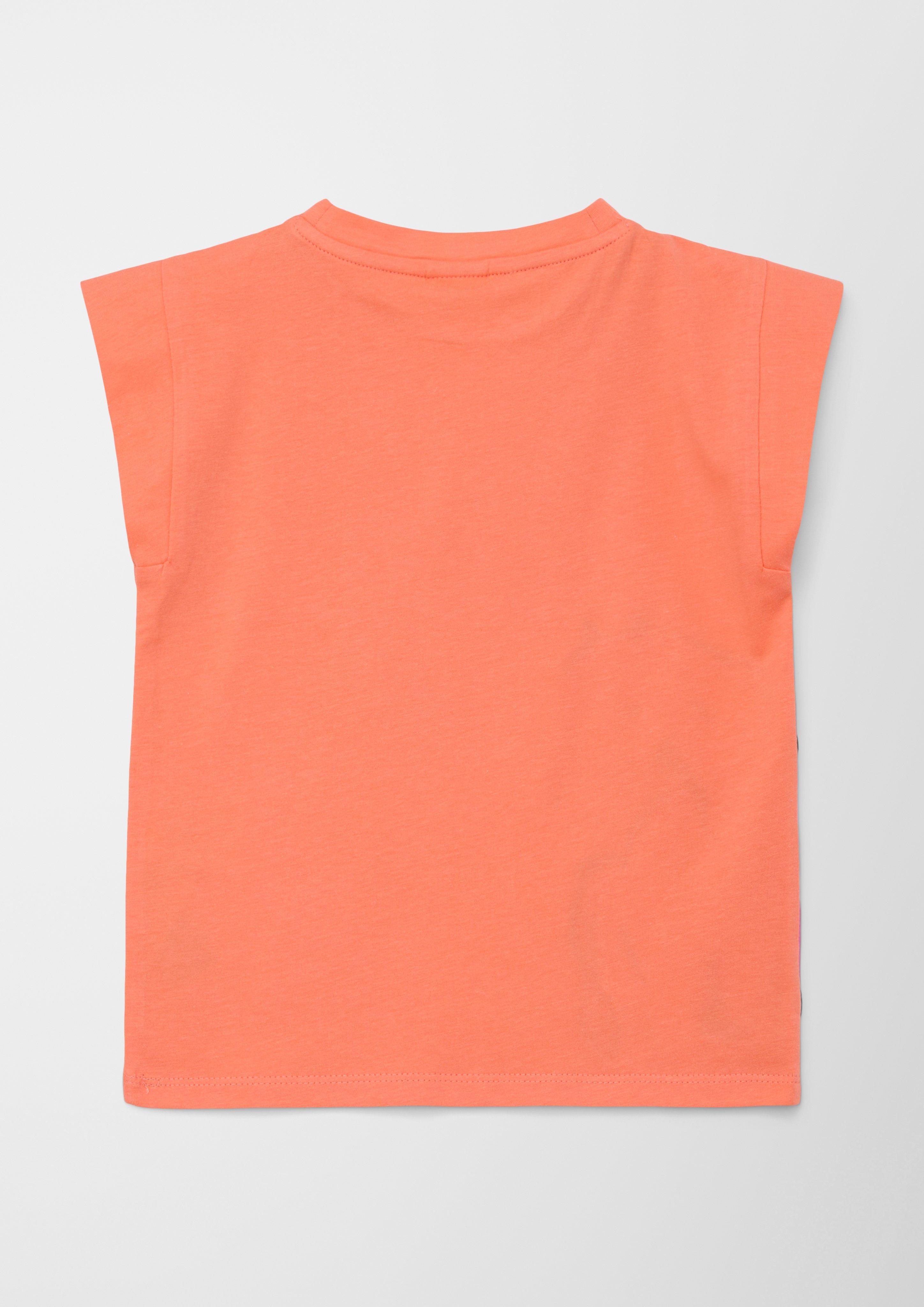 T-Shirt mit Glitzerprint  2127416-2034