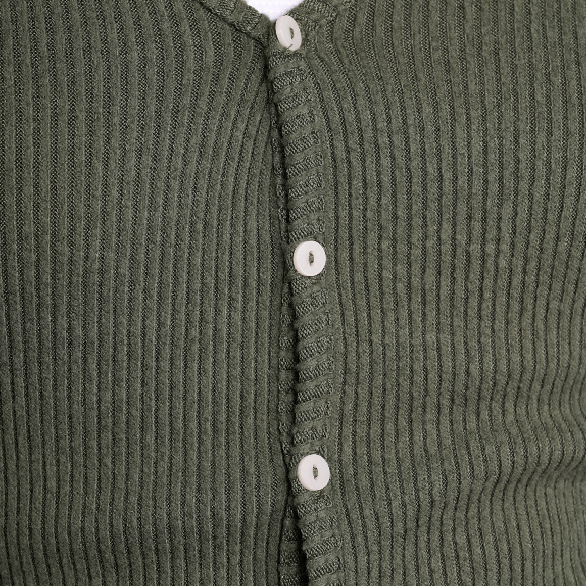Damen Loungewear-Strickjacke in Rippoptik