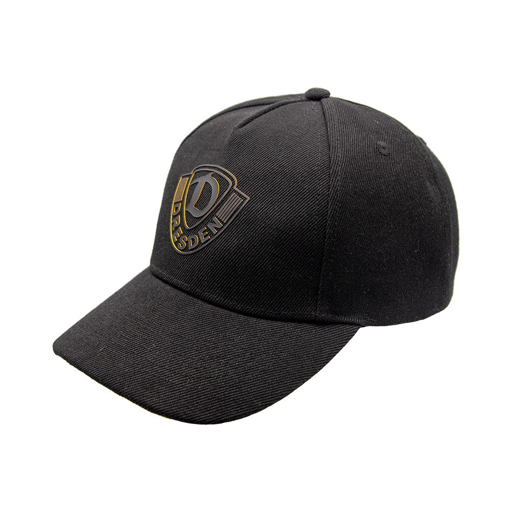 Kinder Basecap LOGO schwarz-gelb