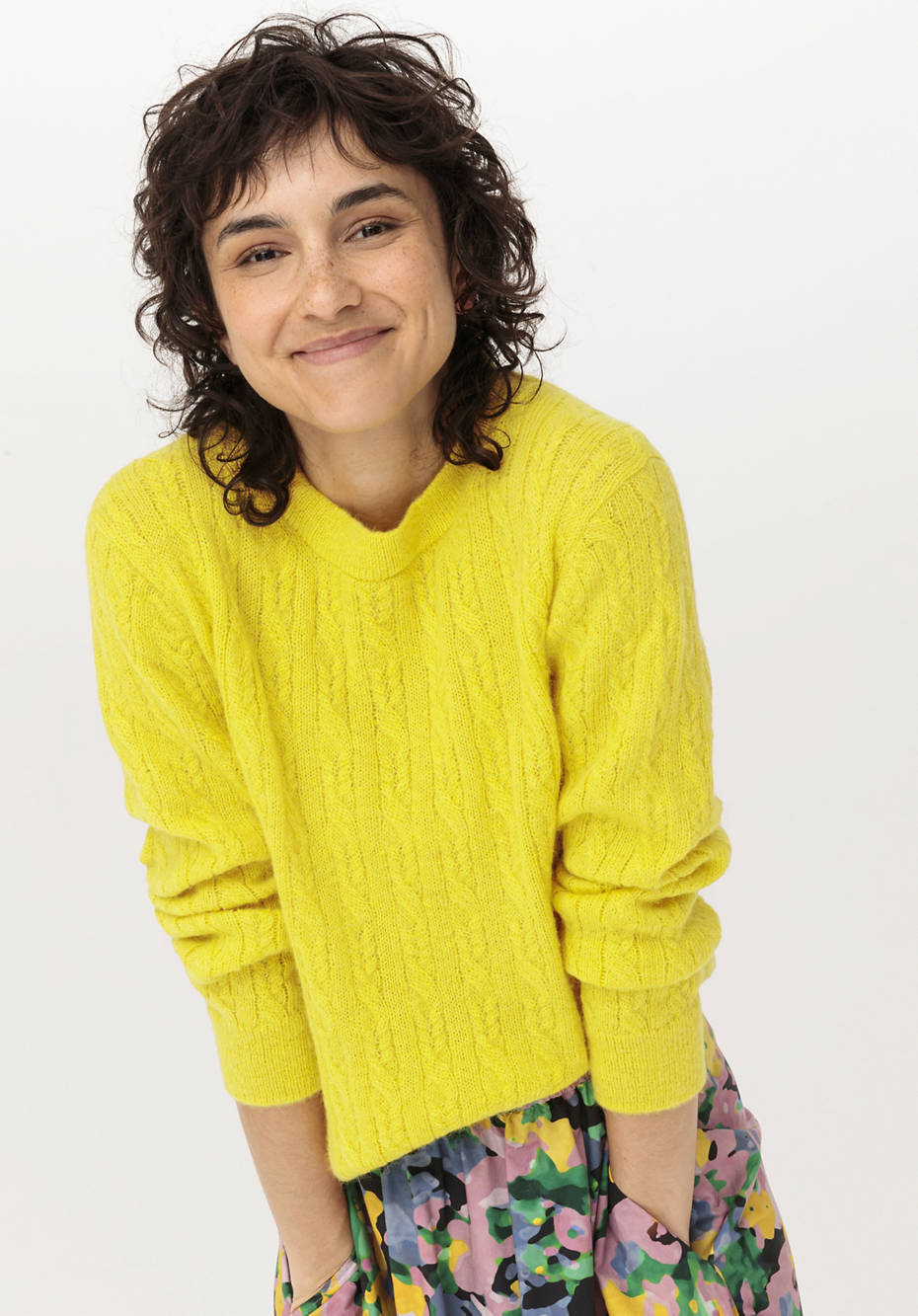 Pullover aus reinem Baby-Alpaka